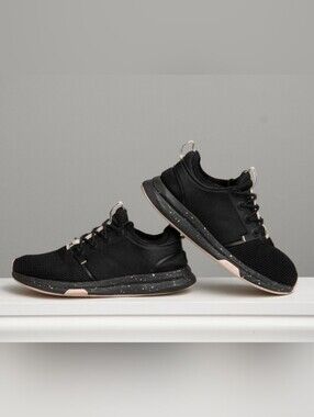 Kuru Black Athletic Shoes Size 7.5 wide - 20732475 Black and Pink Lace Up